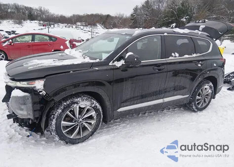 2020 Hyundai Santa Fe Sel z USA, uszkodzony, nr VIN 5NMS3CAD8LH278359